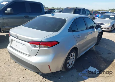 2025 Toyota Corolla Le z USA, uszkodzony, nr VIN 5YFB4MDE7SP333461